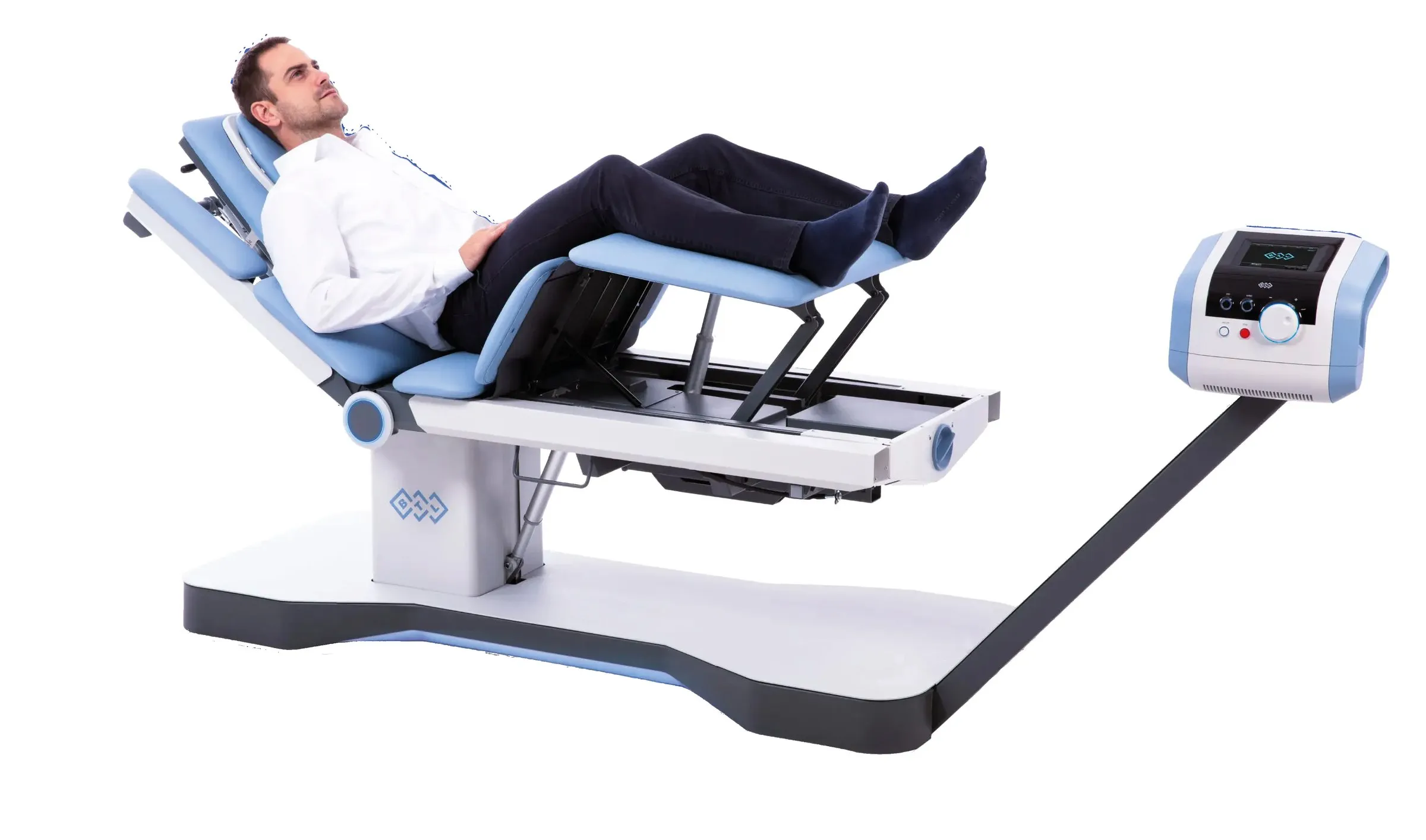 BTL Spinal Decompression – Computergesteuerte Entlastungs-Liege für die Wirbelsäule in der Praxis Red Lion Lübeck